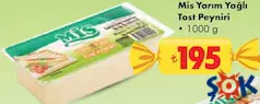 MİS YARIM YAĞLI TOST PEYNİRİ 1000 G